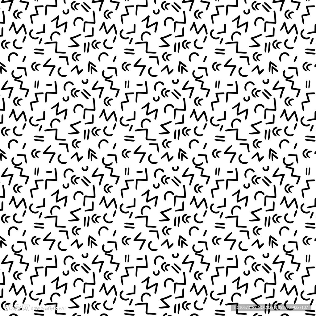 黑白幾何圖案紋理背景