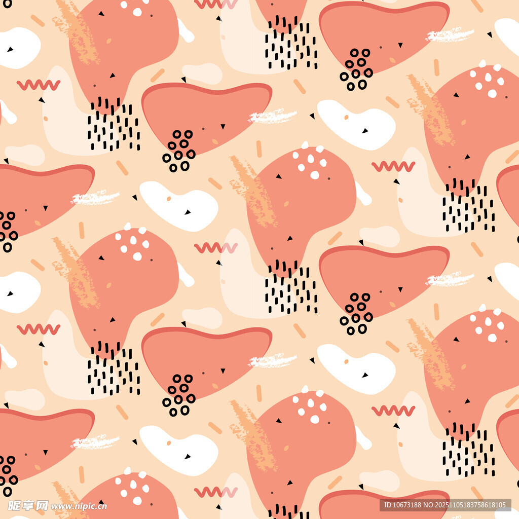 可愛(ài)動(dòng)物圖案背景