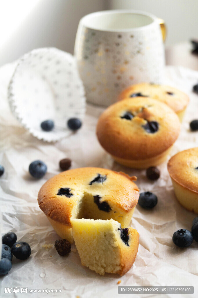 藍(lán)莓松餅