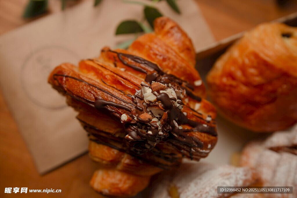 美味油炸點(diǎn)心特寫