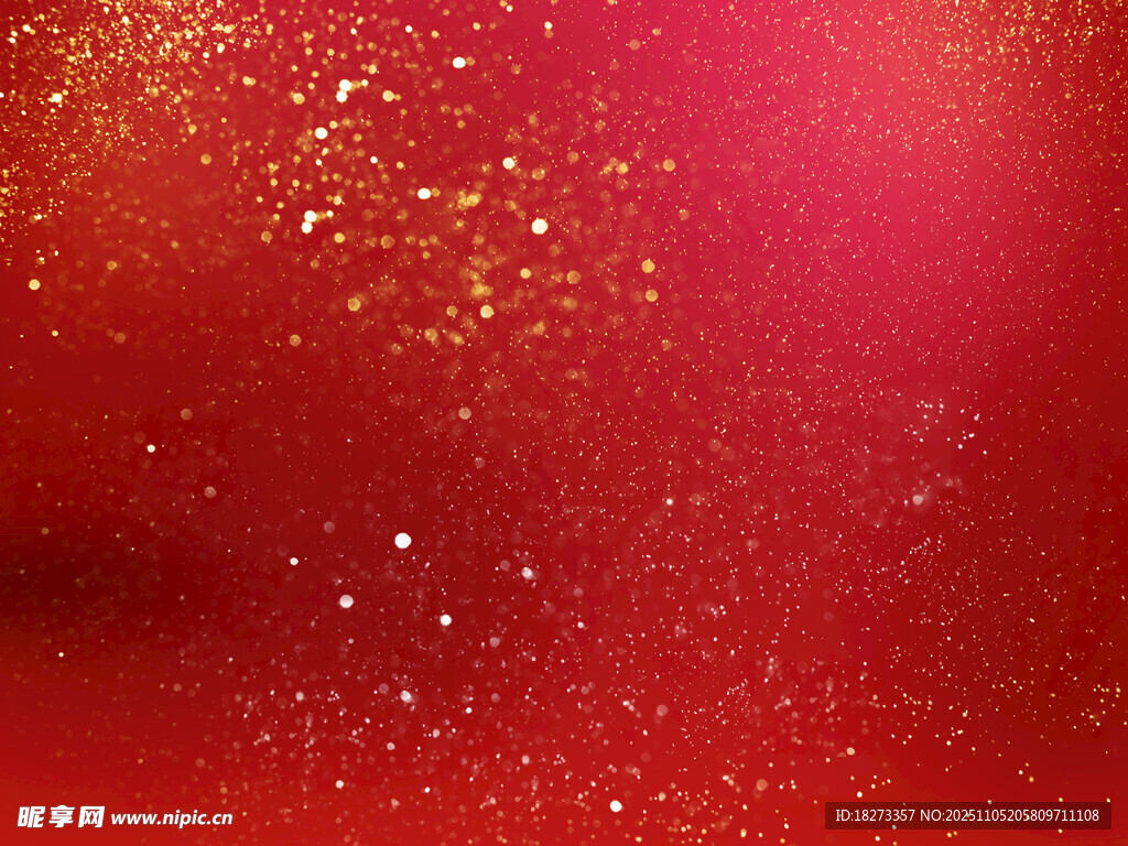 紅色金粉亮片素材