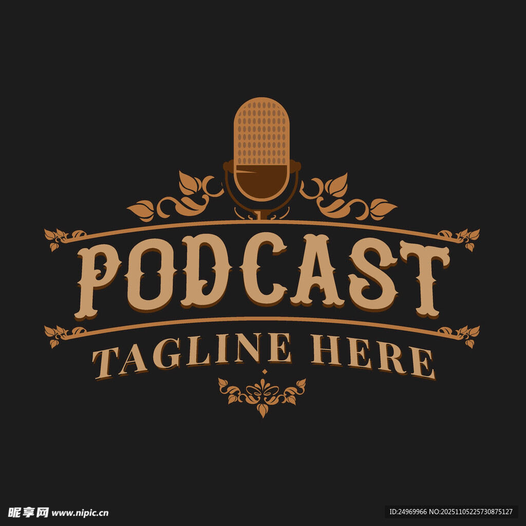 播客標志設(shè)計