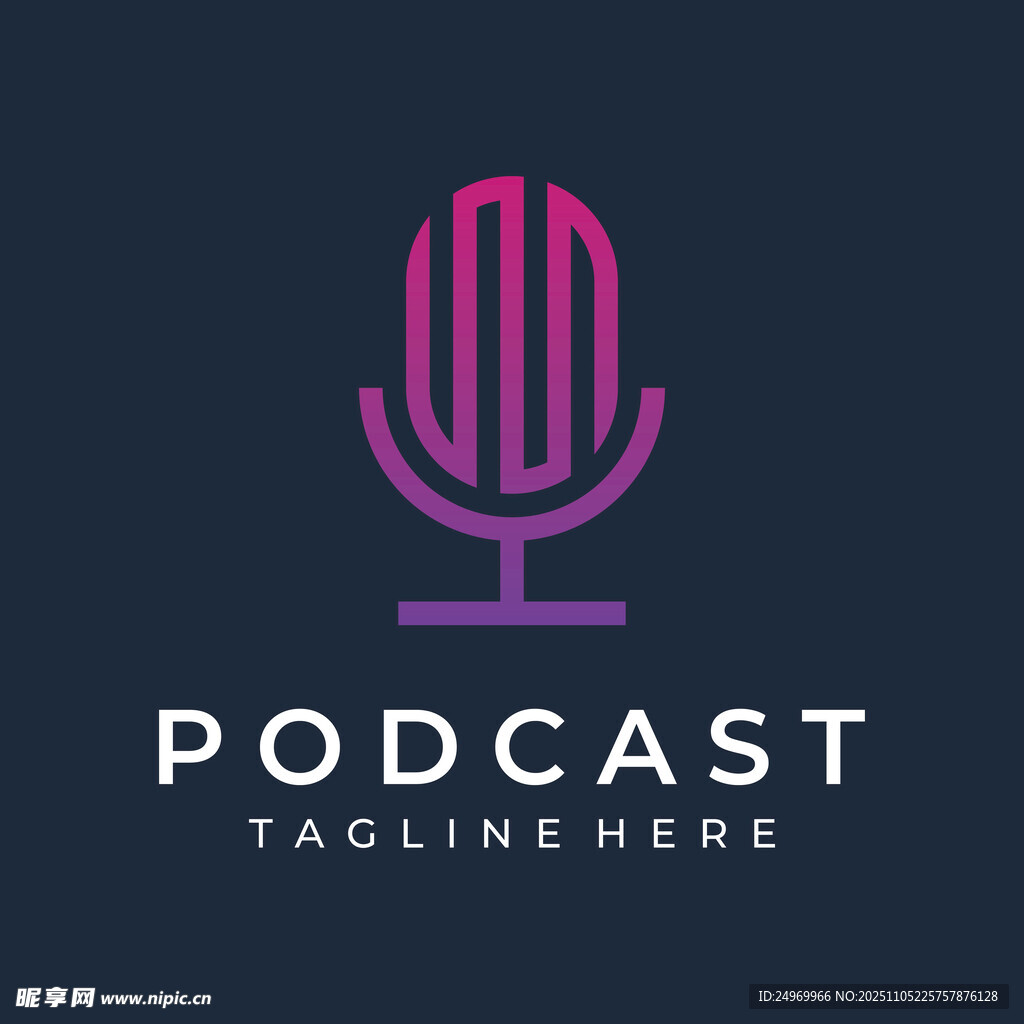 播客標(biāo)志設(shè)計(jì)