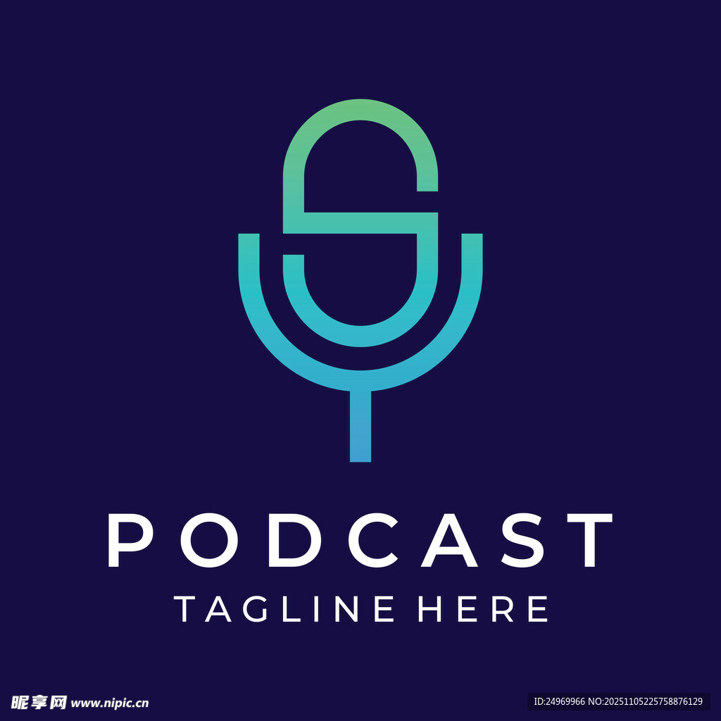 播客標(biāo)志設(shè)計(jì)