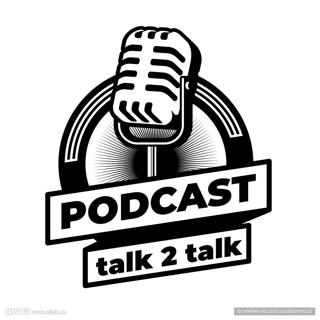 播客標(biāo)志設(shè)計(jì)