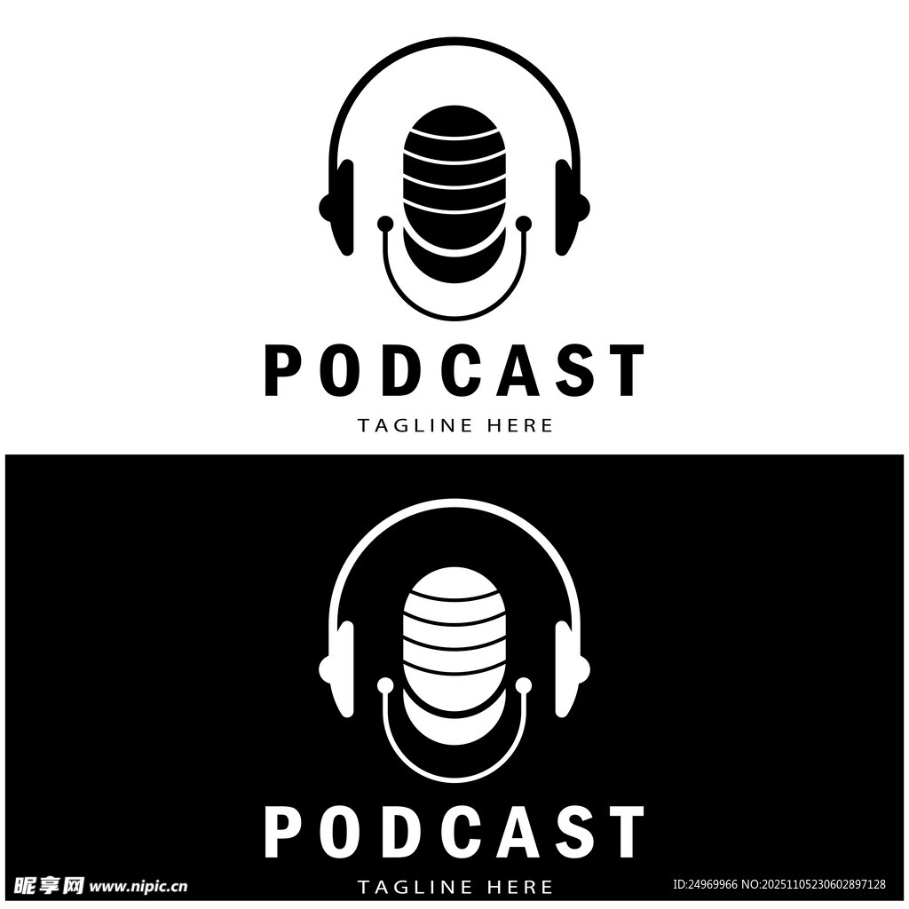 播客標(biāo)志設(shè)計(jì)