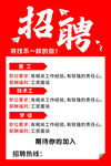 招聘海報