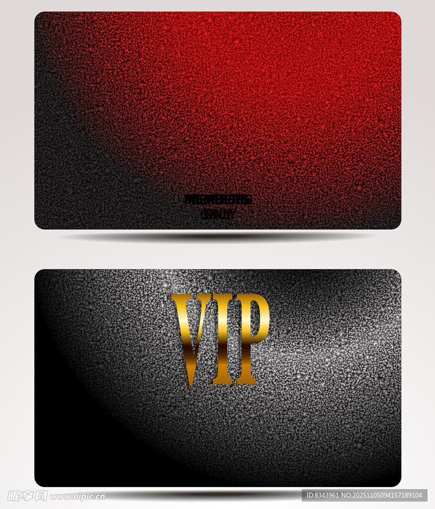 時尚VIP卡設(shè)計模板