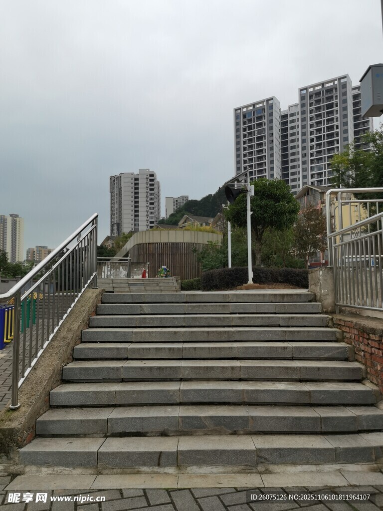 城市石階景觀