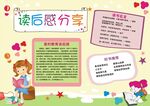 讀后感分享手抄報(bào)設(shè)計(jì)