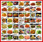 餐館菜牌炒菜燉菜