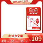 品牌促銷立減優(yōu)惠活動海報