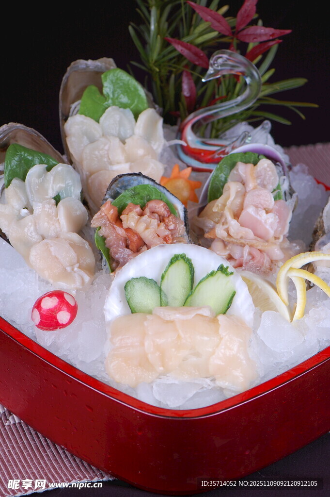 精致多彩壽司拼盤