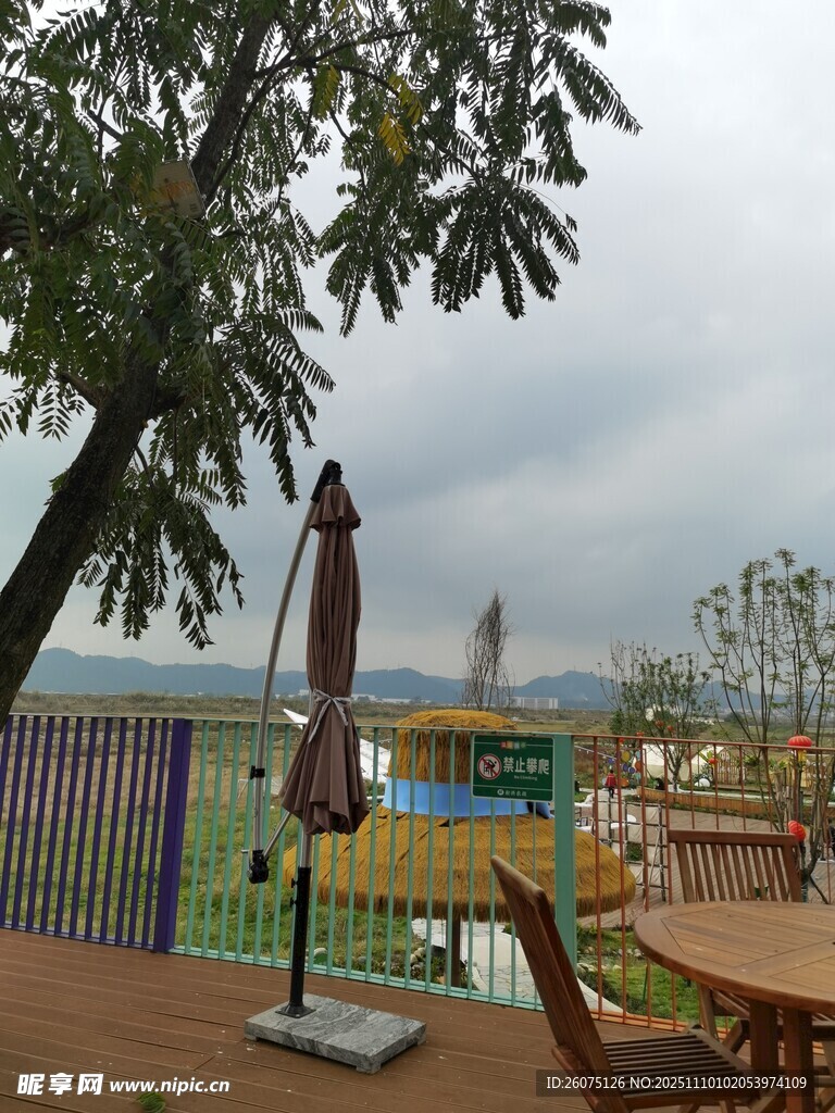 戶外休閑露臺景觀