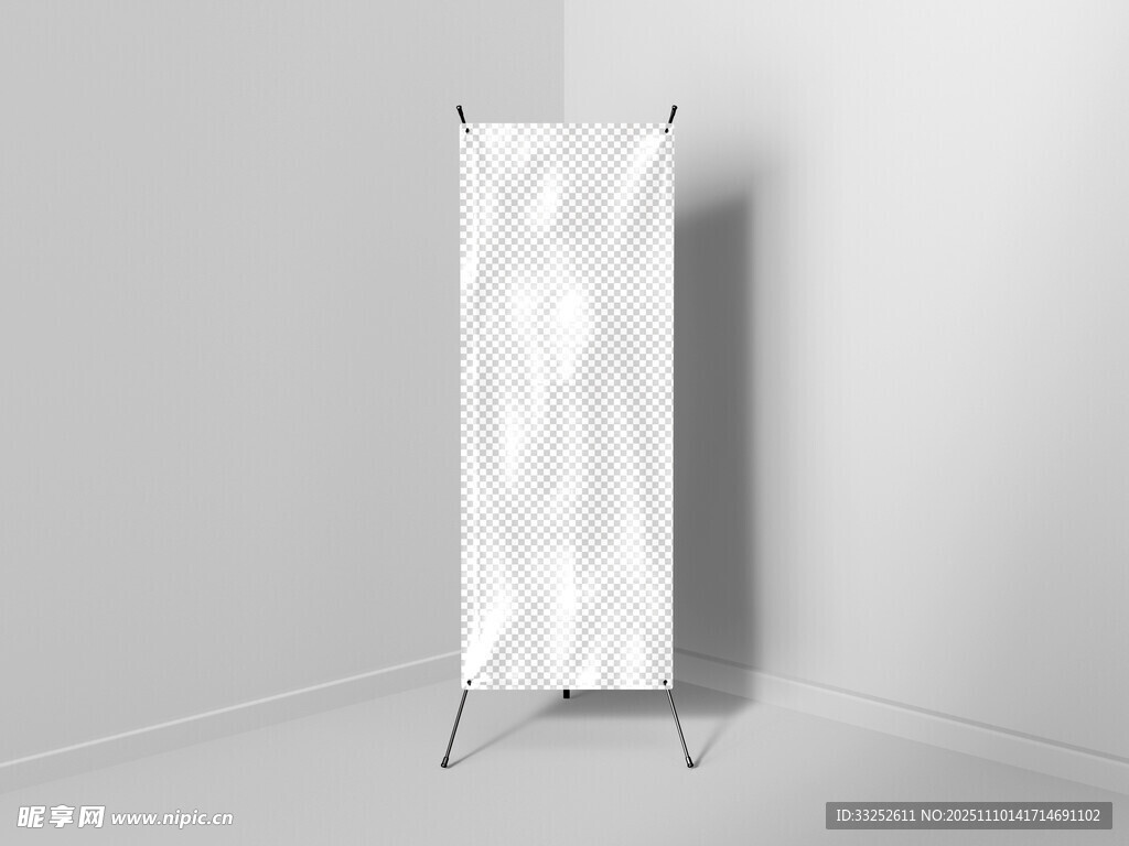 空白易拉寶展示架