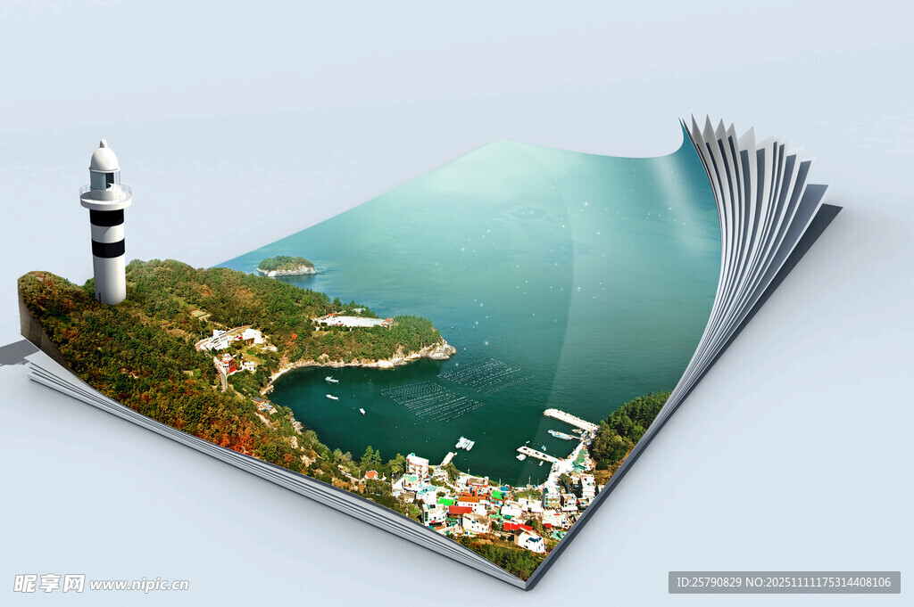 翻開即見的海岸風(fēng)光畫卷