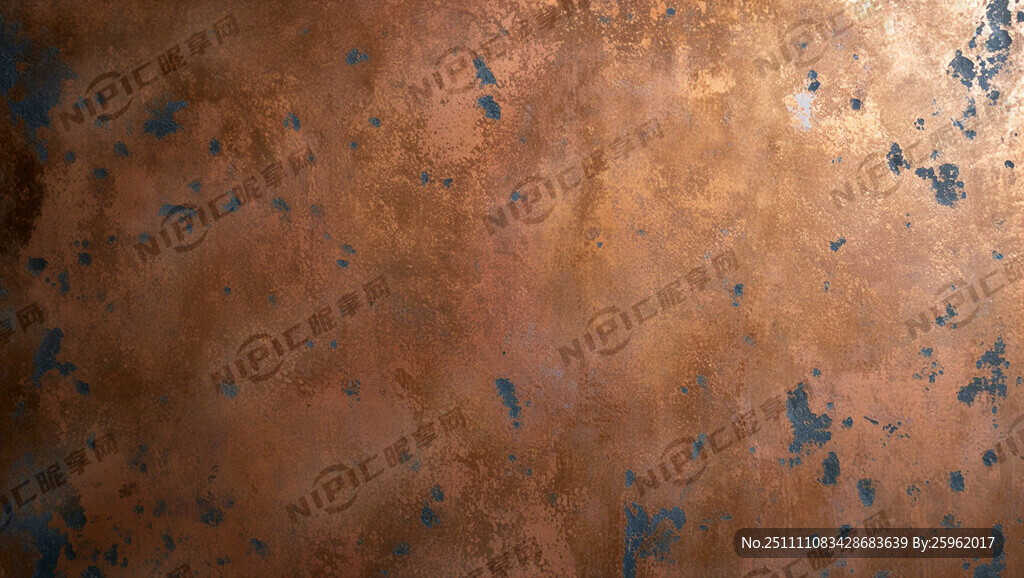 不要有暗處陰影的斑駁古銅色背景