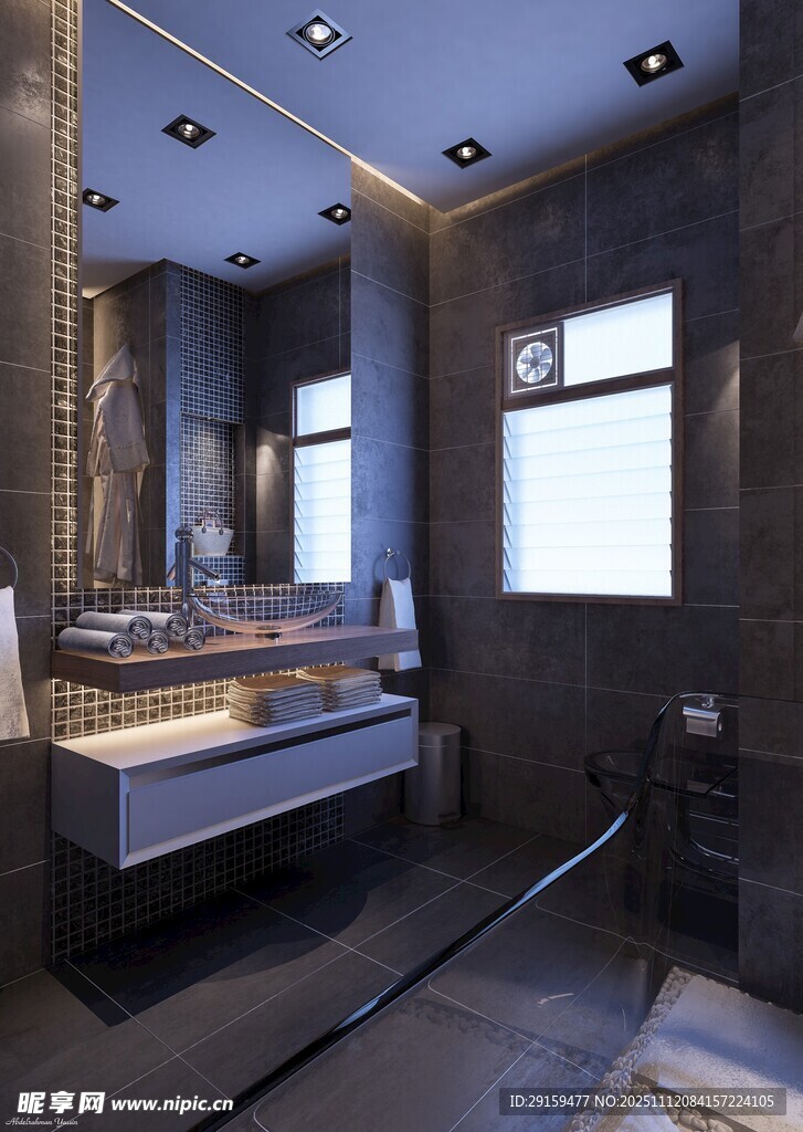 現(xiàn)代簡約風格豪華浴室