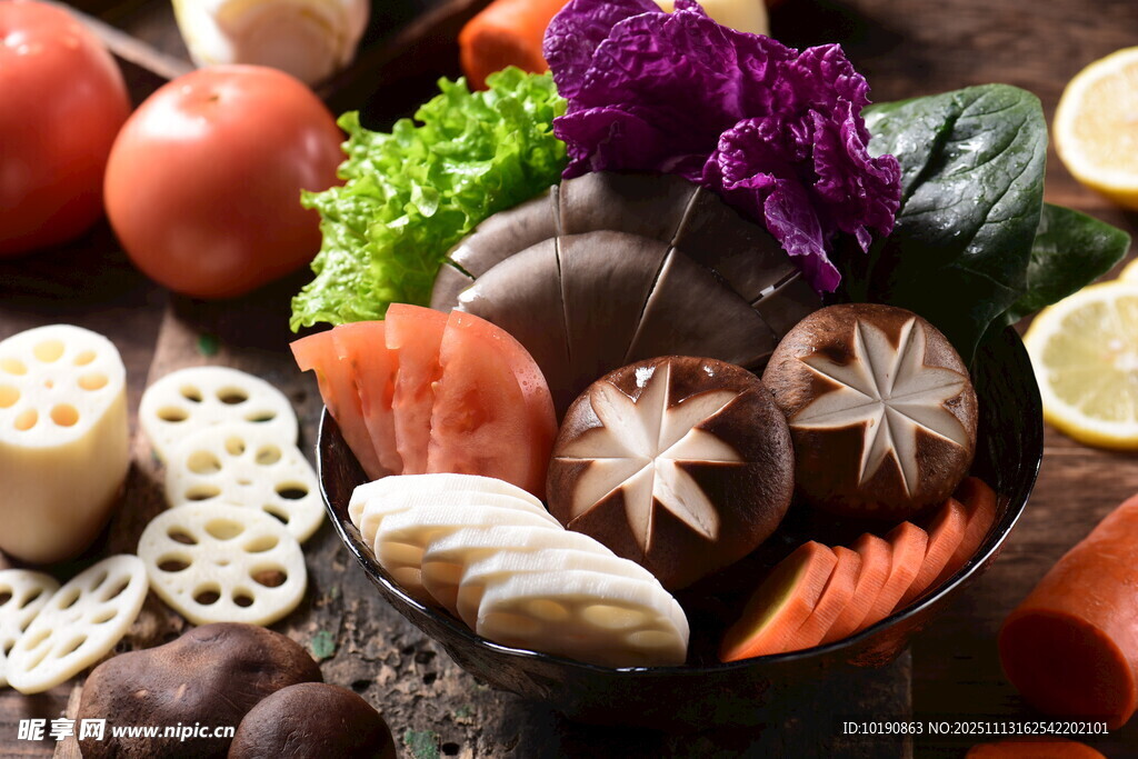 豐盛與多樣食材組合