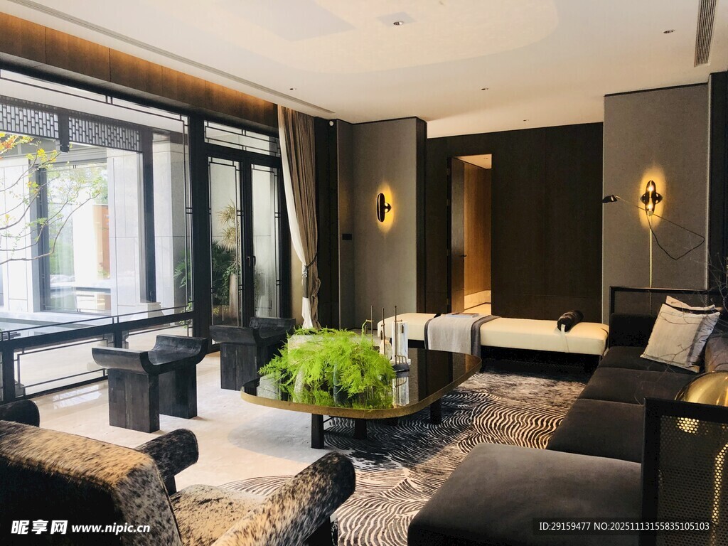 現(xiàn)代奢華風(fēng)格客廳室內(nèi)設(shè)計(jì)