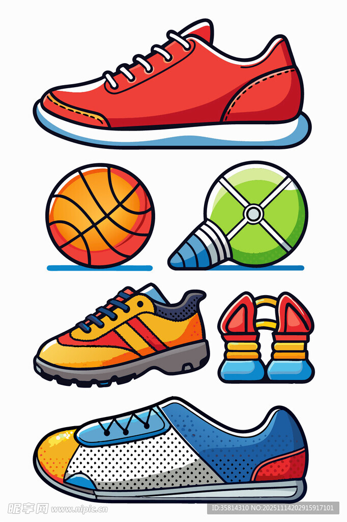 多彩運(yùn)動(dòng)裝備大集合