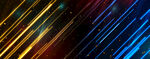 炫彩動(dòng)感線條背景 