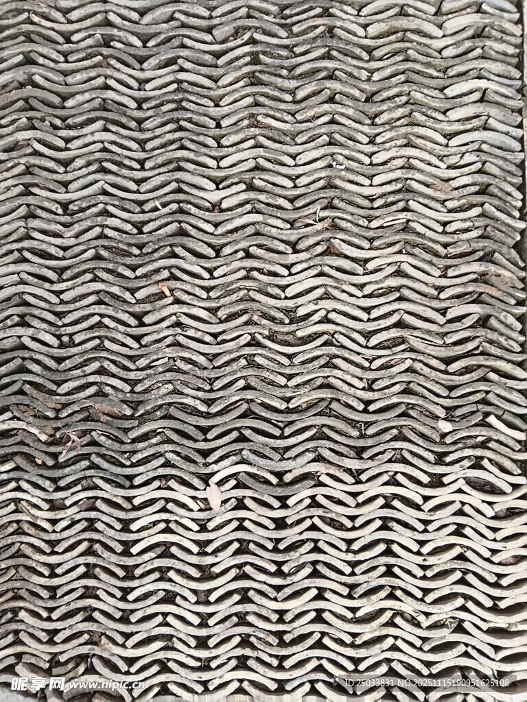 灰色針織紋理布料