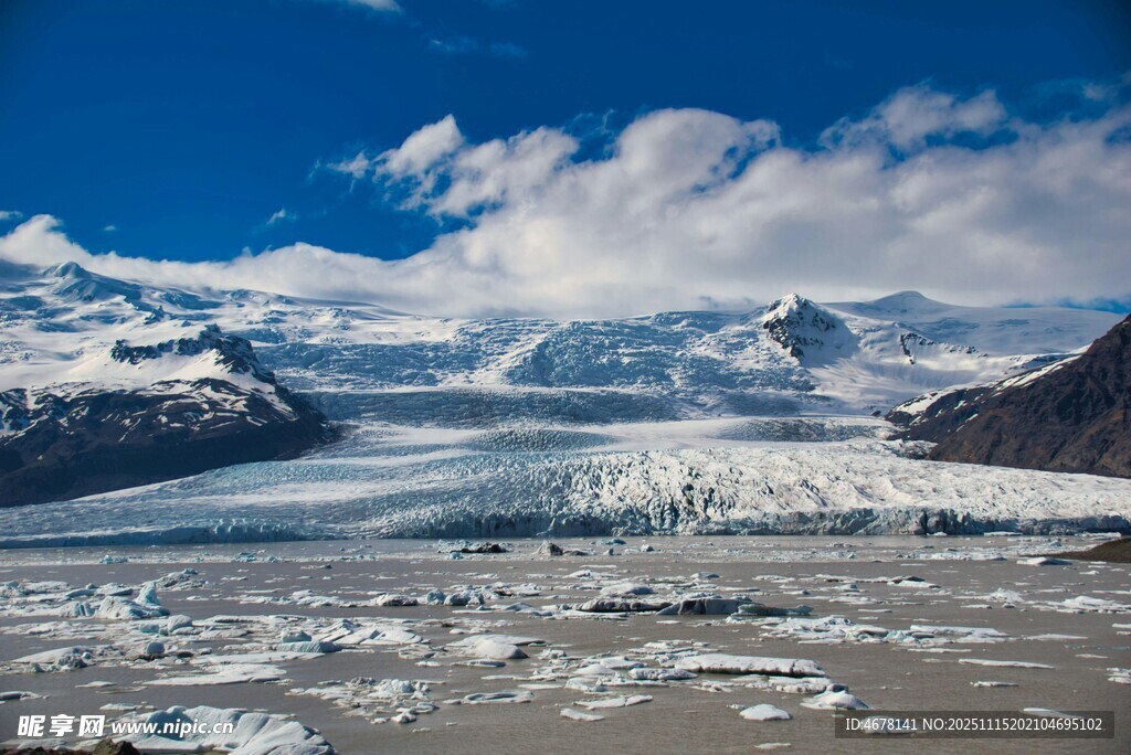 壯麗雪山冰川美景