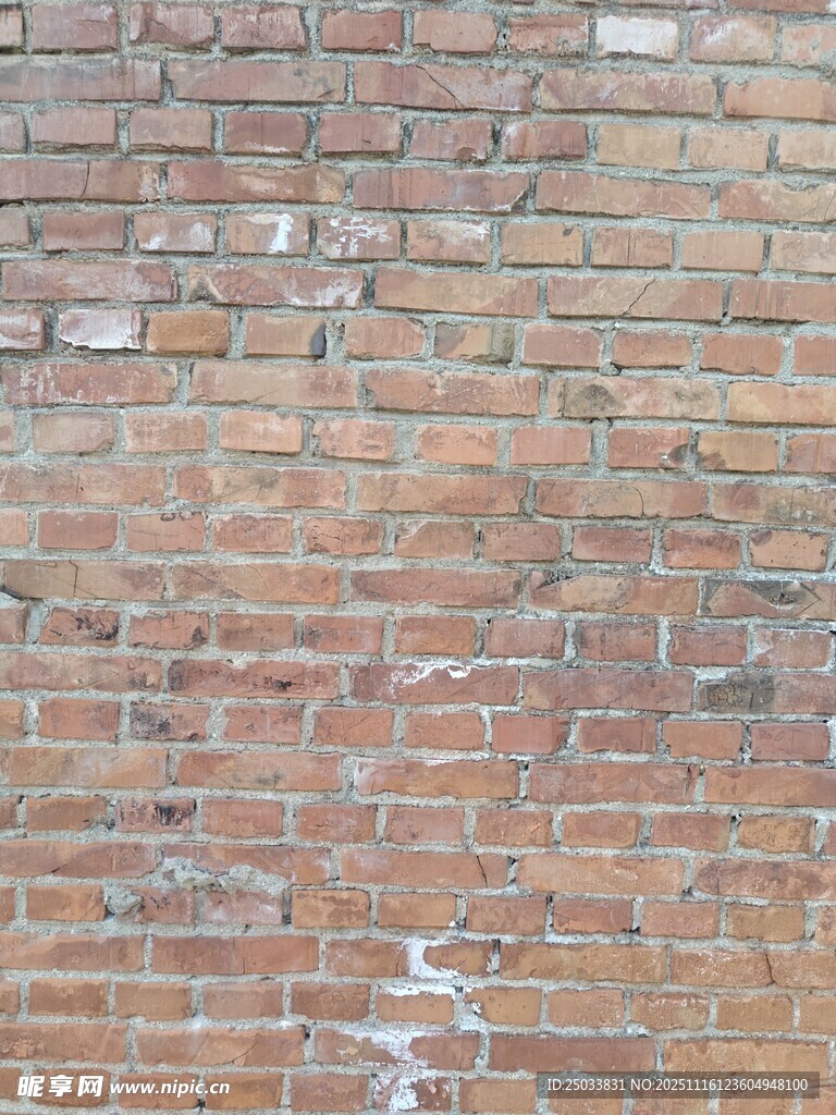 老舊磚墻紋理特寫