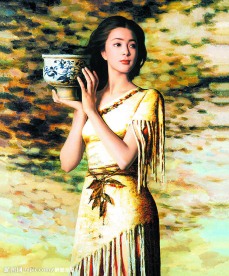謝楚余油畫2
