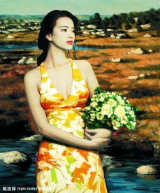 謝楚余油畫4