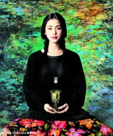 謝楚余油畫6
