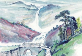 山水國(guó)畫(huà)