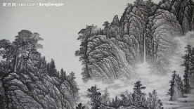 高太旗新作，國(guó)畫圖片