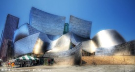 洛杉磯市中心沃爾特迪斯尼音樂廳