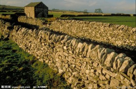 農(nóng)場的小石墻
