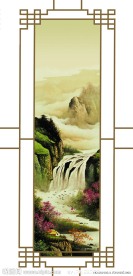 國畫 移門