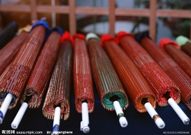 日式風(fēng)格雨傘攝影