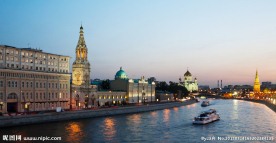 晨曦下的泰晤士河