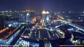 宁波城市夜景图