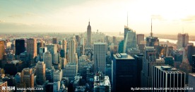 俯視城市風(fēng)景