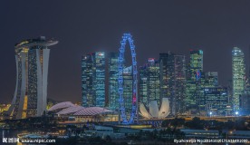 新加坡 夜美摩天輪