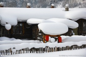 雪乡唯美风景