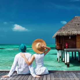 情侶度假旅游高清