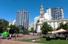 奧克蘭皇后大街風(fēng)景