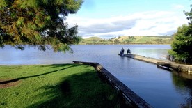 新西蘭亨得利湖畔風(fēng)景