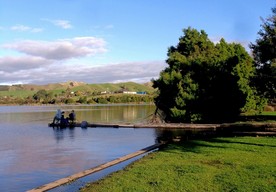 新西蘭亨德利湖畔風(fēng)景