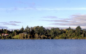 新西蘭亨得利湖畔風(fēng)景