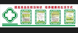 醫(yī)院文化墻高血壓