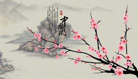 梅花工笔画